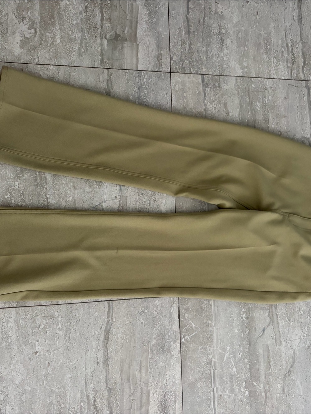 Clane Japanese brand Olive Green Stretch Dress Pants